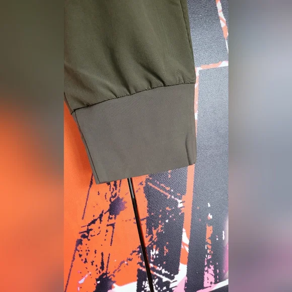 Patagonia Happy Hike Studio Pants. Women's. Olive Green. Size M. - Picture 4 of 10